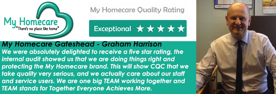 Read more about the article Another 5 star achievement in our Quality Audit – My Homecare Gateshead